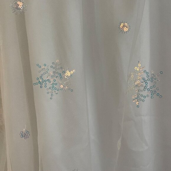 Elestory Womens Long Skirt Size S Sequin Princesscore Fairycore Romantic Angelic - Picture 2 of 6